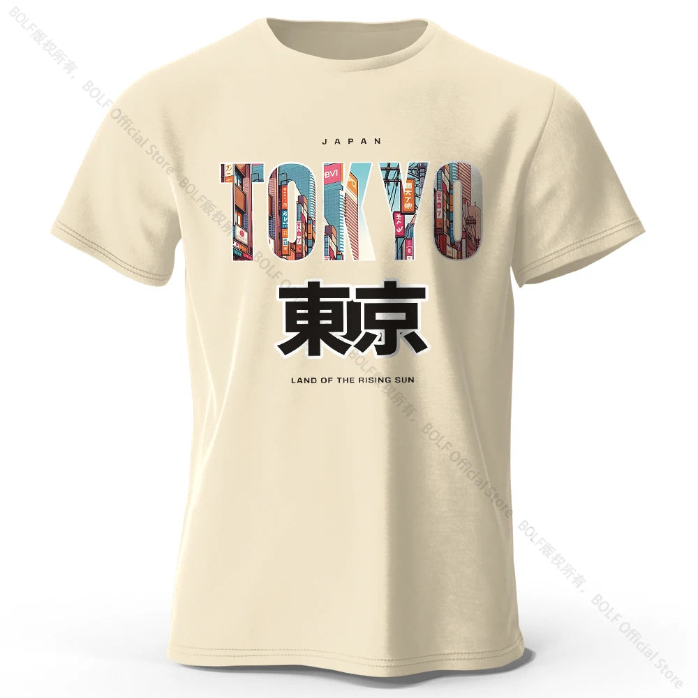 Tokyo Printed Fashion Forward 100% Cotton T-Shirt