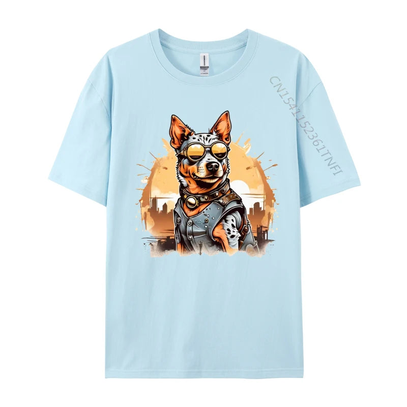 Australia Day Cattle Dog T-Shirt - Premium Cotton