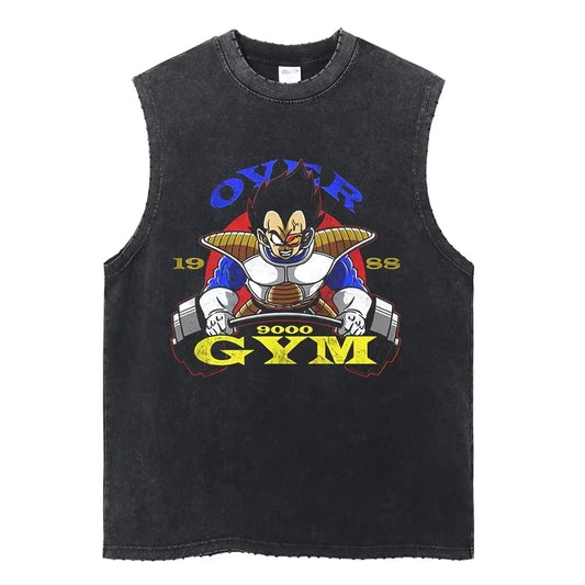 over 9000 men’s oversized gym tank Australia