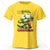 Cartoon Alligator Print 100% Cotton T-Shirt