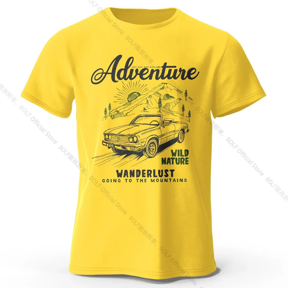 Americana Road Trip Medal – 100% Cotton Unisex T-Shirt