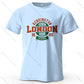 London 1985 – Oversized Unisex Cotton T-Shirt