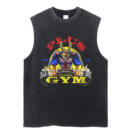 Plus Ultra Gym oversized Tank top 100% cotton