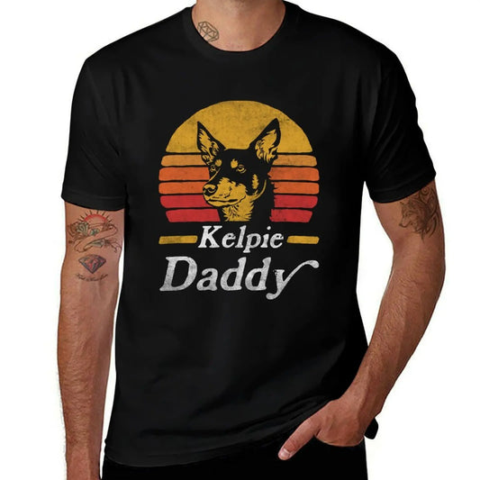 Australia Day Kelpie Daddy T-Shirt - Premium Cotton