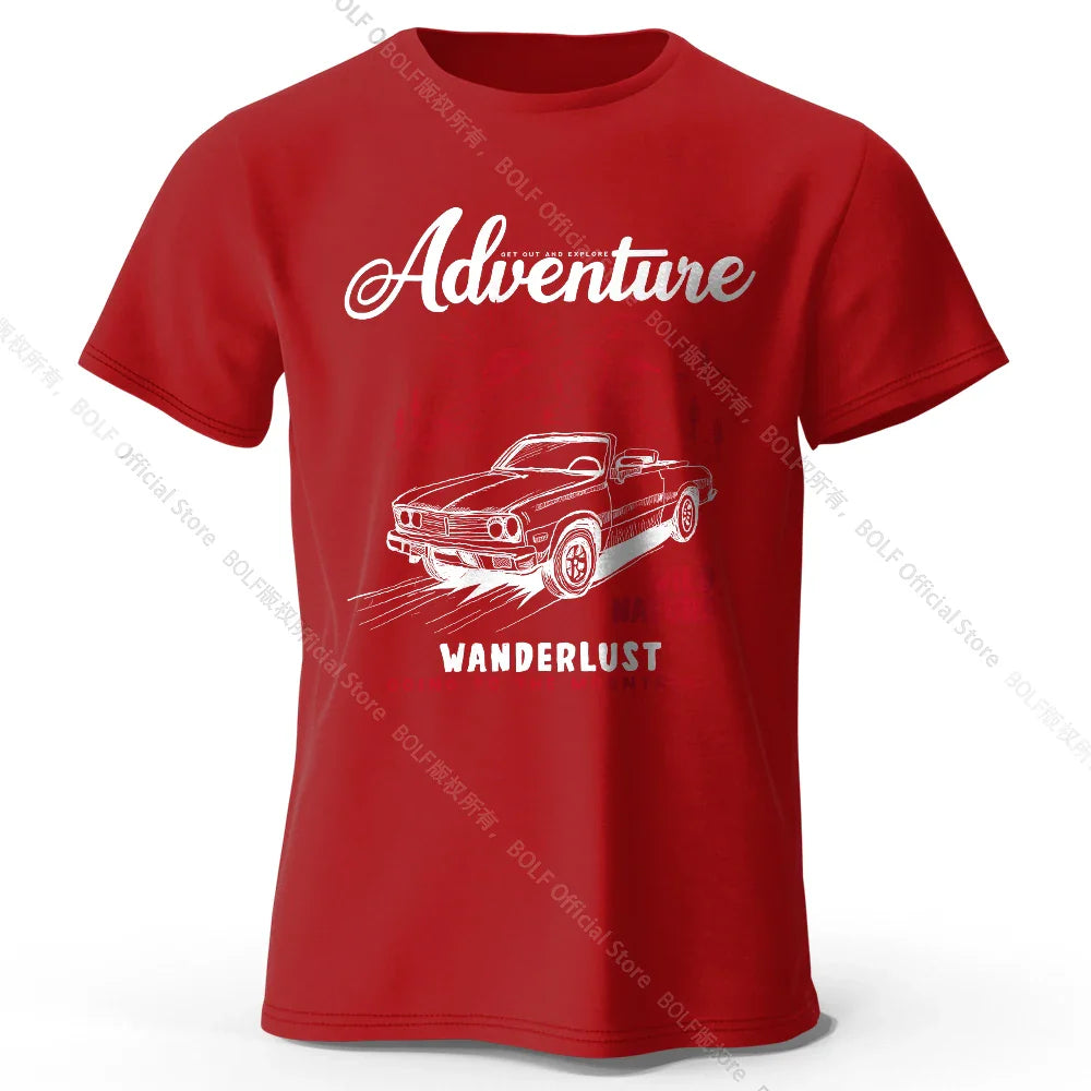Americana Road Trip Medal – 100% Cotton Unisex T-Shirt