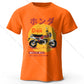 Retro Bike Art – Slim Fit Cotton T-Shirt