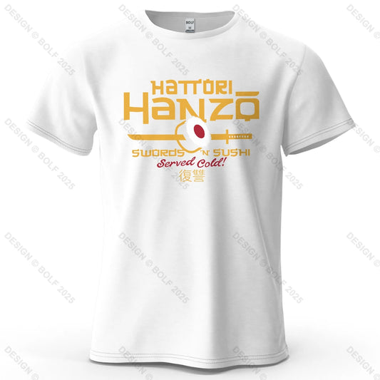Hattori Hanzo – Oversized Unisex Cotton T-Shirt