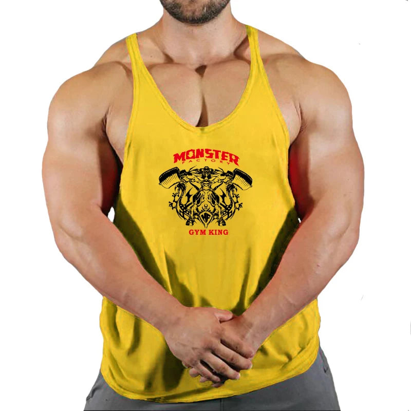 The Strong Survive Men's Gym Stringer Tank - Bodybuilding