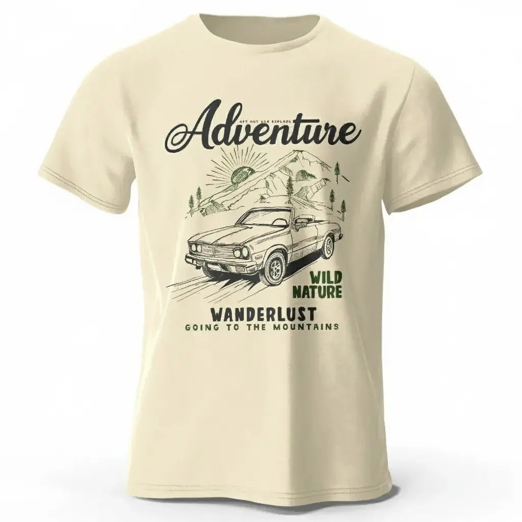 Americana Road Trip Medal – 100% Cotton Unisex T-Shirt
