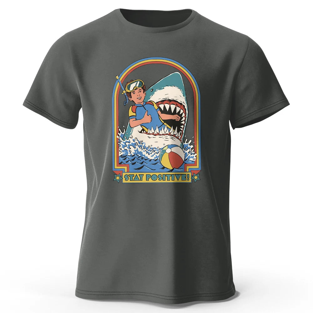 Stay Positive – 100% Cotton Unisex T-Shirt