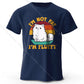 I’m Not Fat, I’m Fluffy – Oversized Cotton Graphic Tee