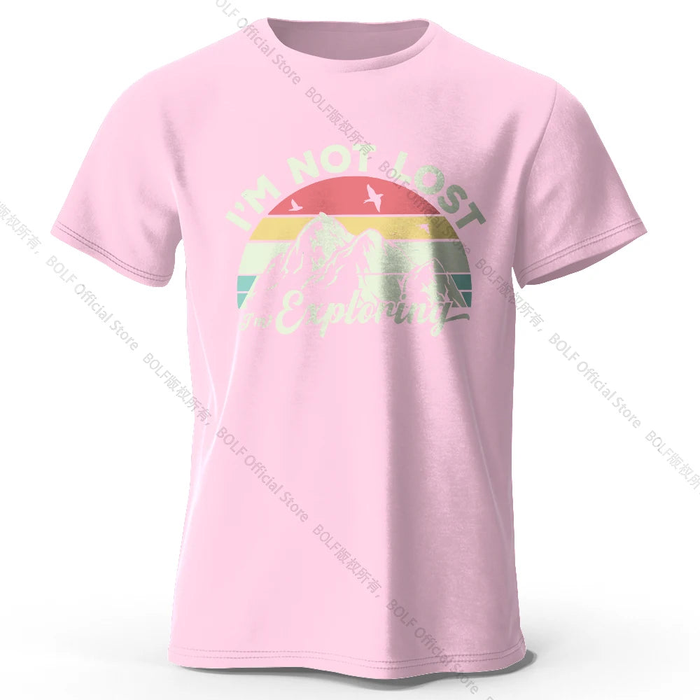 I’m Not Lost – Oversized Graphic T-Shirt