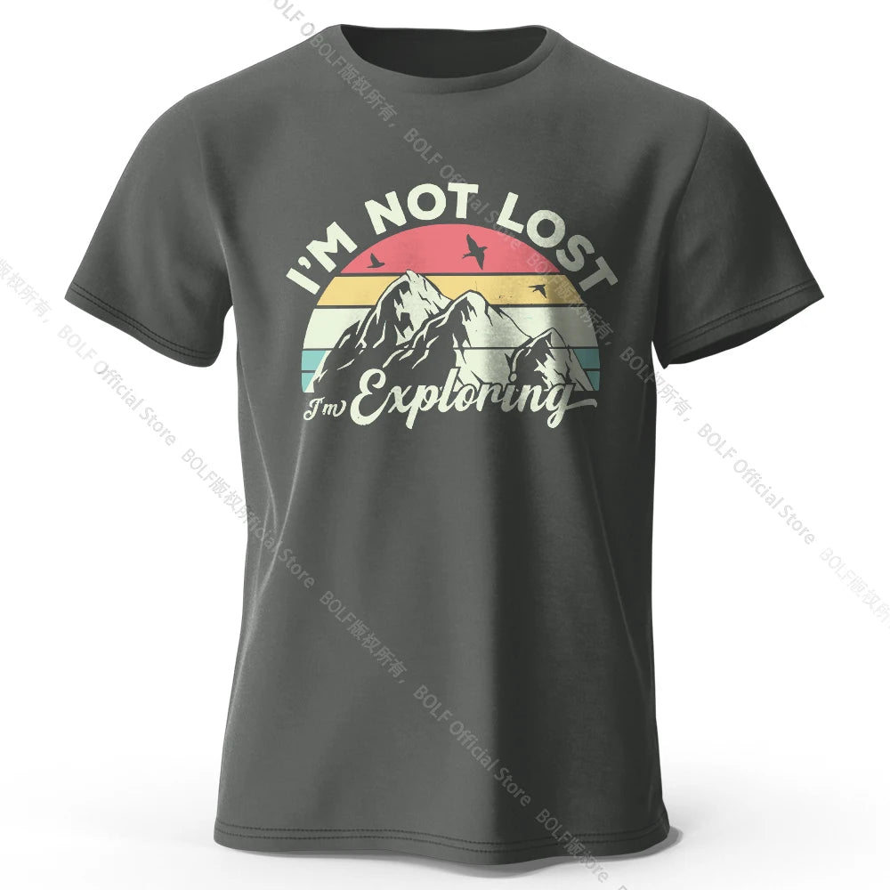 I’m Not Lost – Oversized Graphic T-Shirt