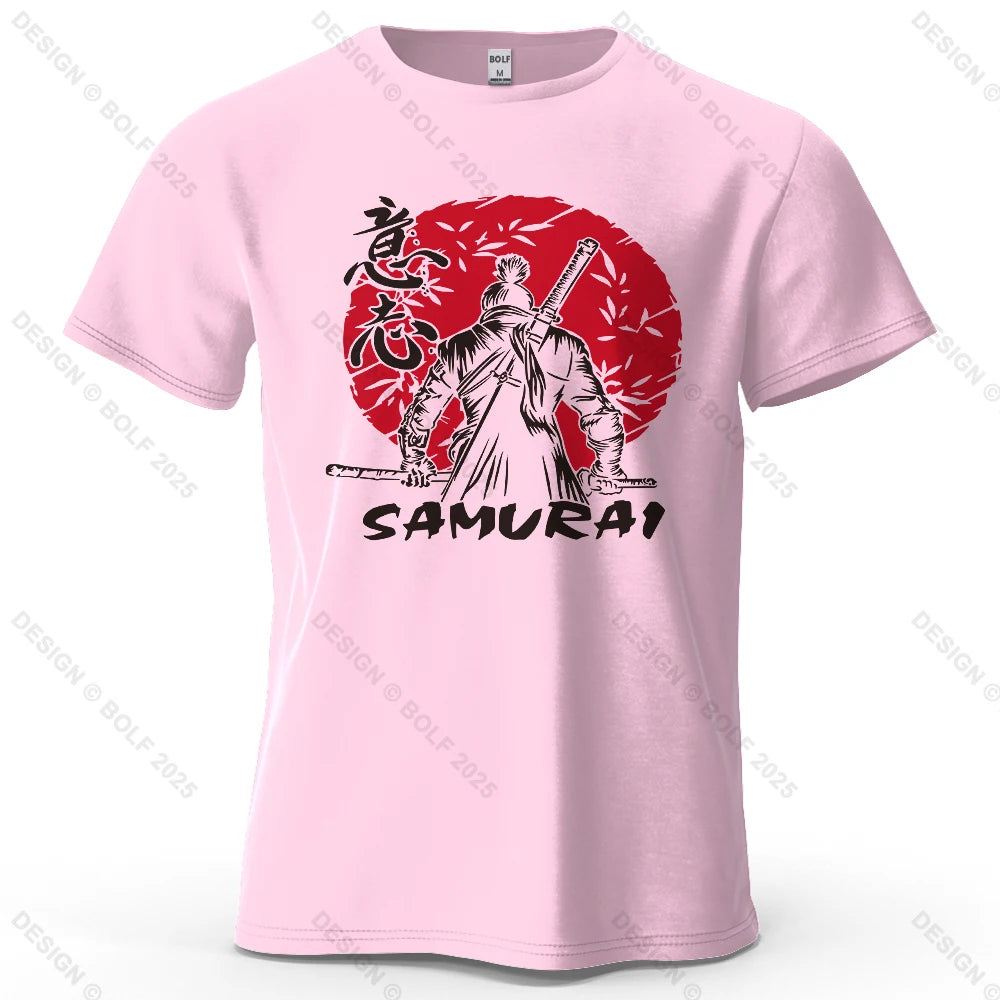 Samurai Will – Oversized Unisex Cotton T-Shirt