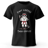 First Coffee Cotton T-Shirt