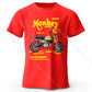 Vintage Motorcycle Sketch – 100% Cotton Unisex T-Shirt