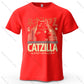 Catzilla – Oversized Unisex Cotton T-Shirt