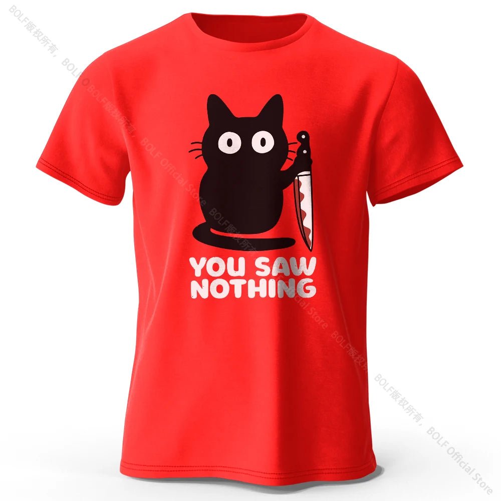 Funny Cat – 100% Cotton Unisex T-Shirt