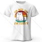 I’m Not Fat, I’m Fluffy – Oversized Cotton Graphic Tee