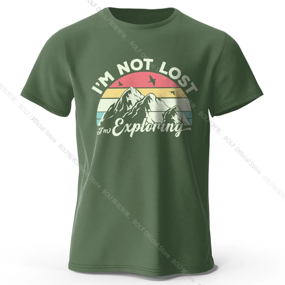 I’m Not Lost – Oversized Graphic T-Shirt