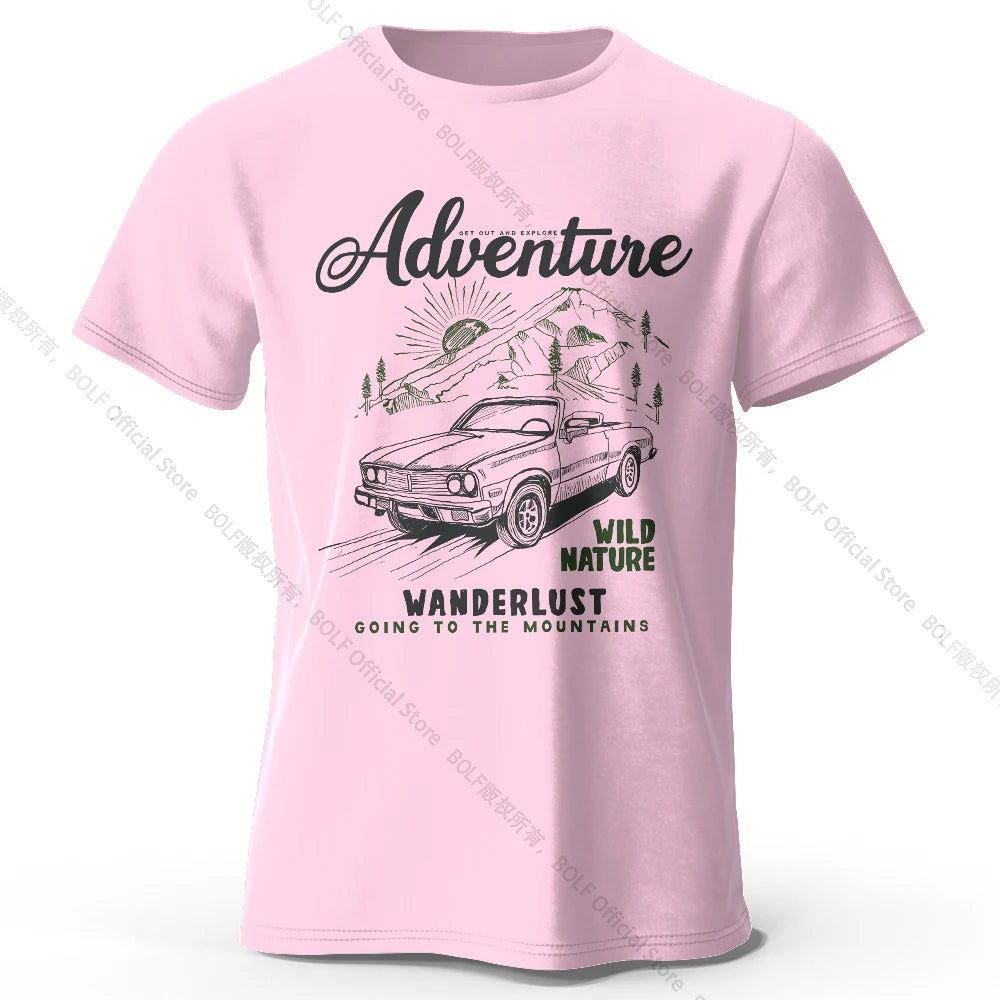 Americana Road Trip Medal – 100% Cotton Unisex T-Shirt