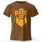 Cool Dad With Beards – Oversized Unisex Cotton T-Shirt