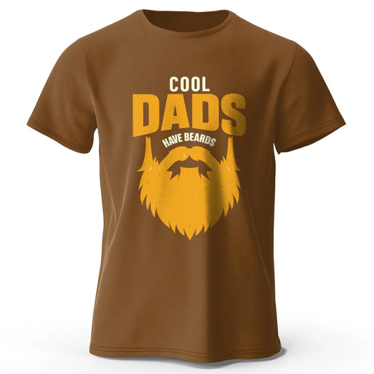 Cool Dad With Beards – Oversized Unisex Cotton T-Shirt