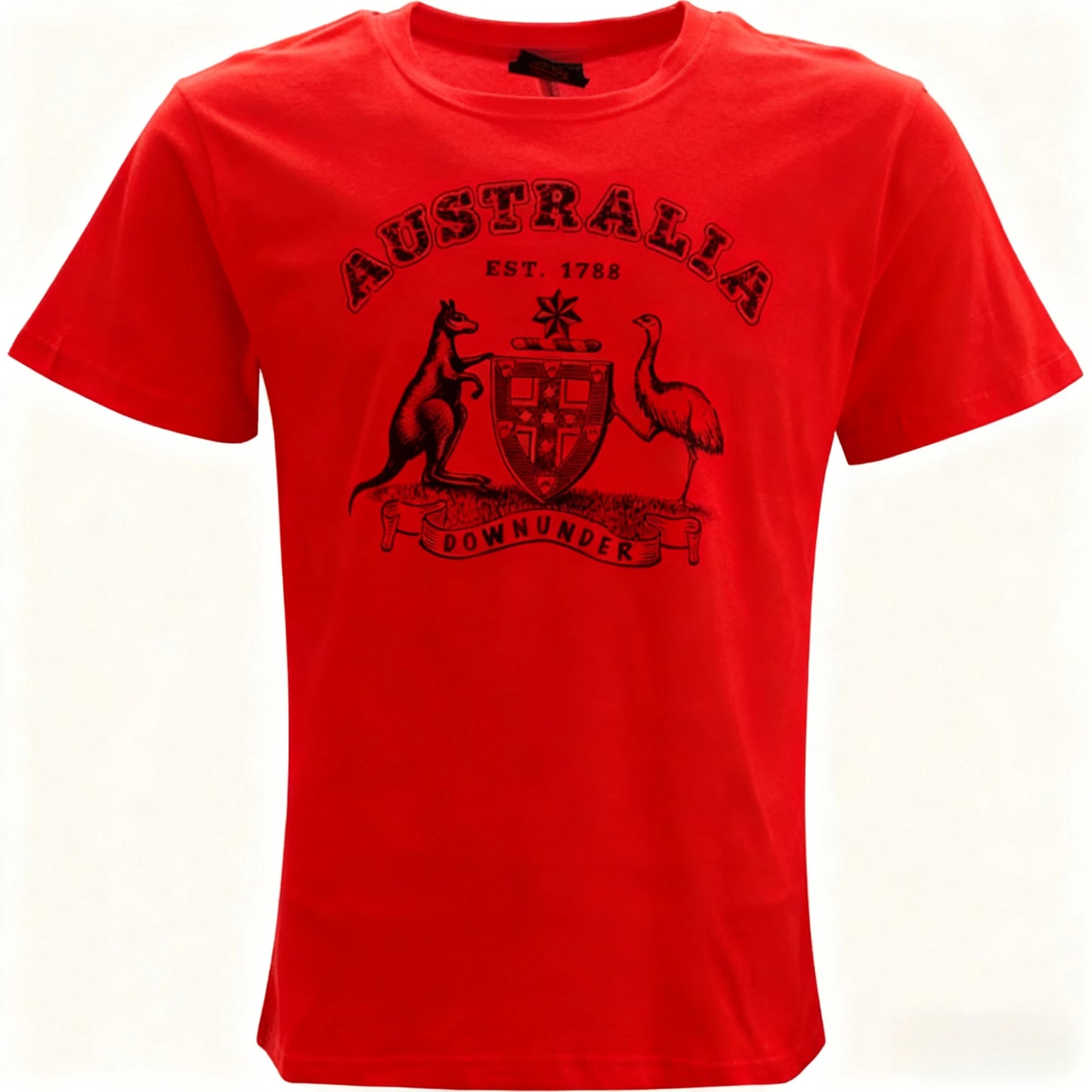 Australia Day Coat of Arms T-Shirt - 100% Cotton