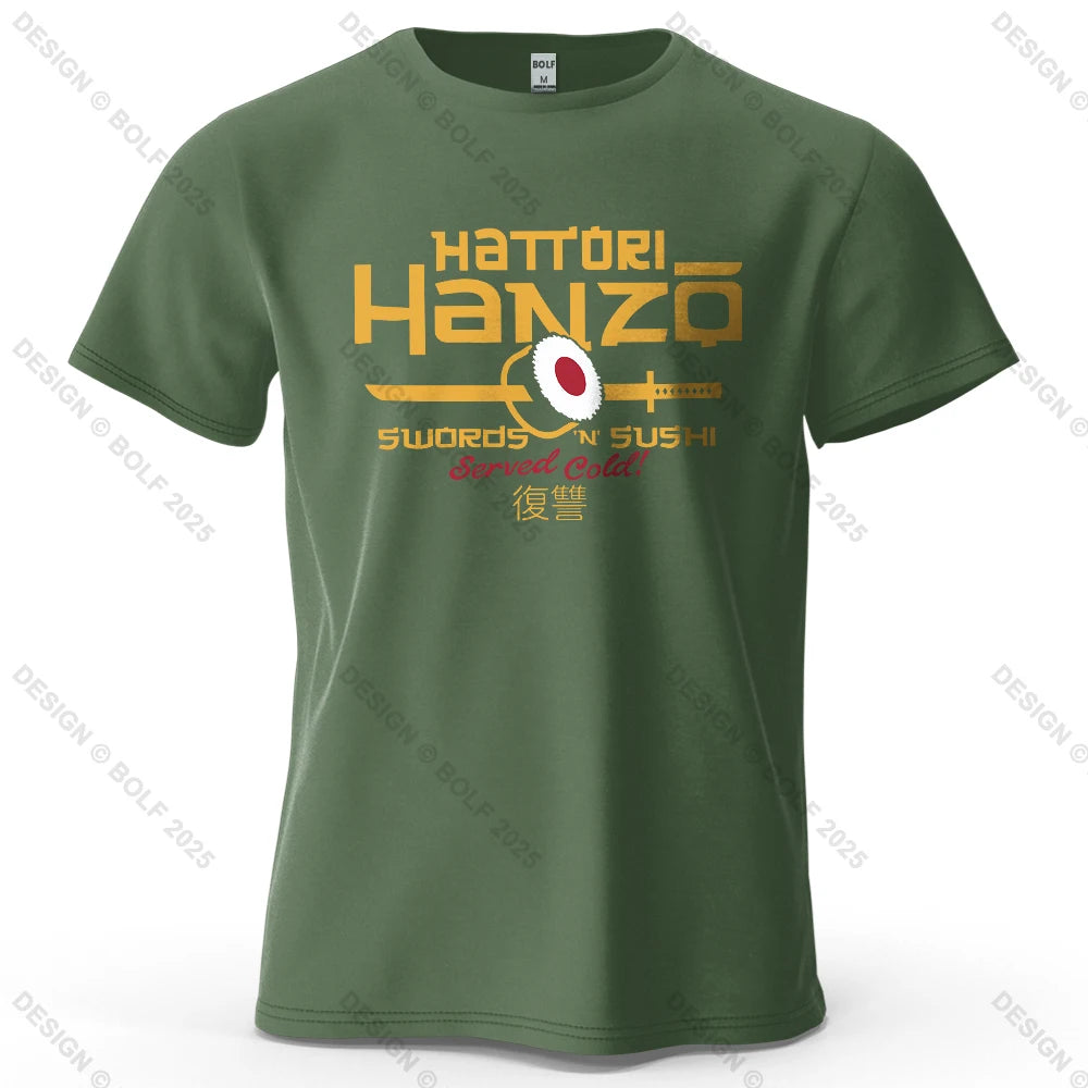 Hattori Hanzo – Oversized Unisex Cotton T-Shirt