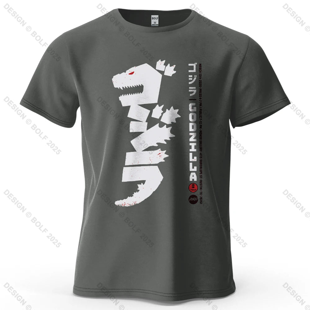 Japan Print – Oversized Unisex Cotton T-Shirt