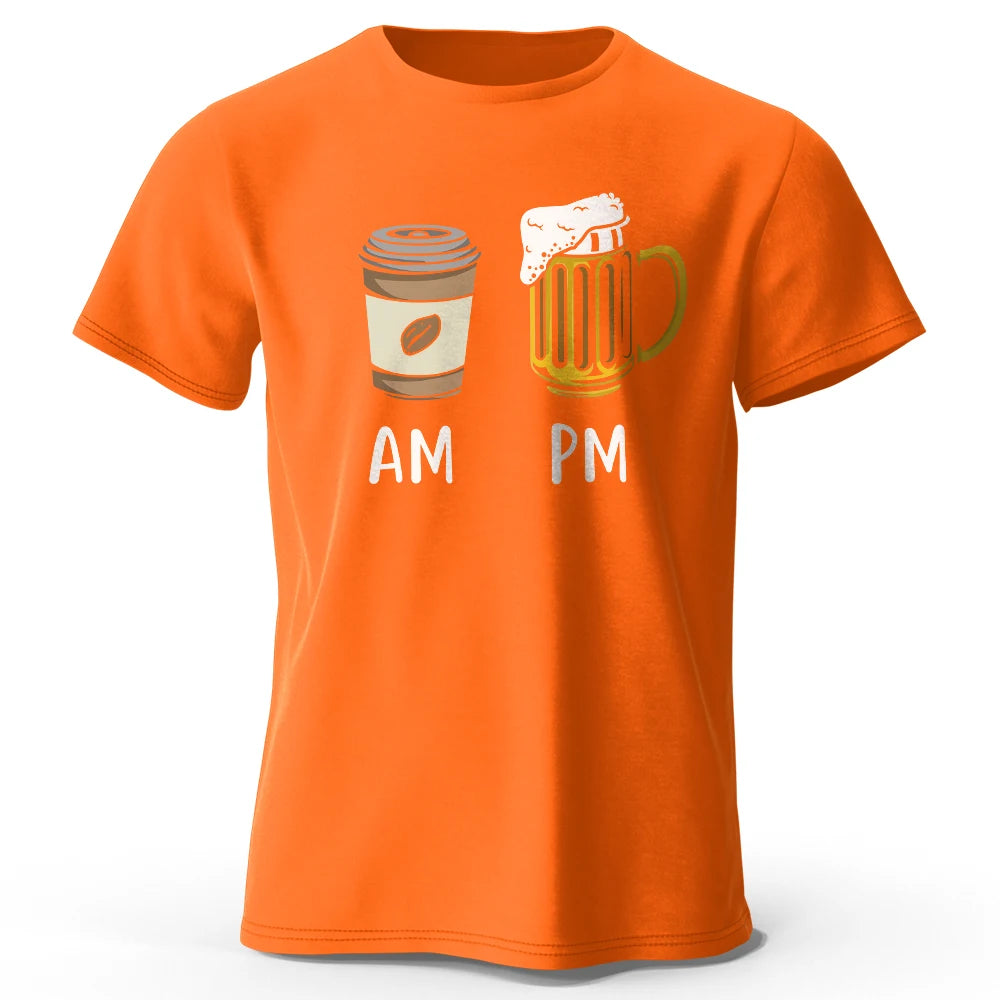 Coffee & Beer Cotton T-Shirt