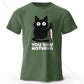 Funny Cat – 100% Cotton Unisex T-Shirt