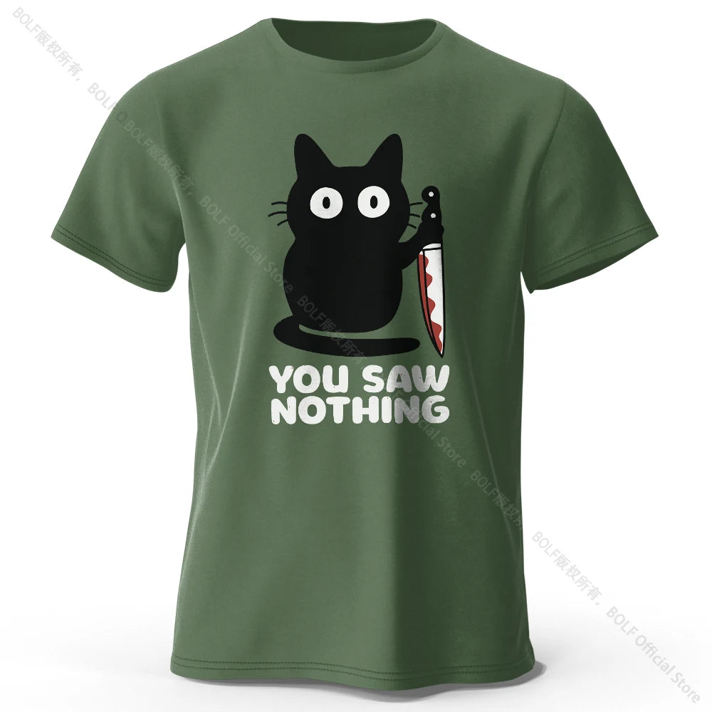 Funny Cat – 100% Cotton Unisex T-Shirt
