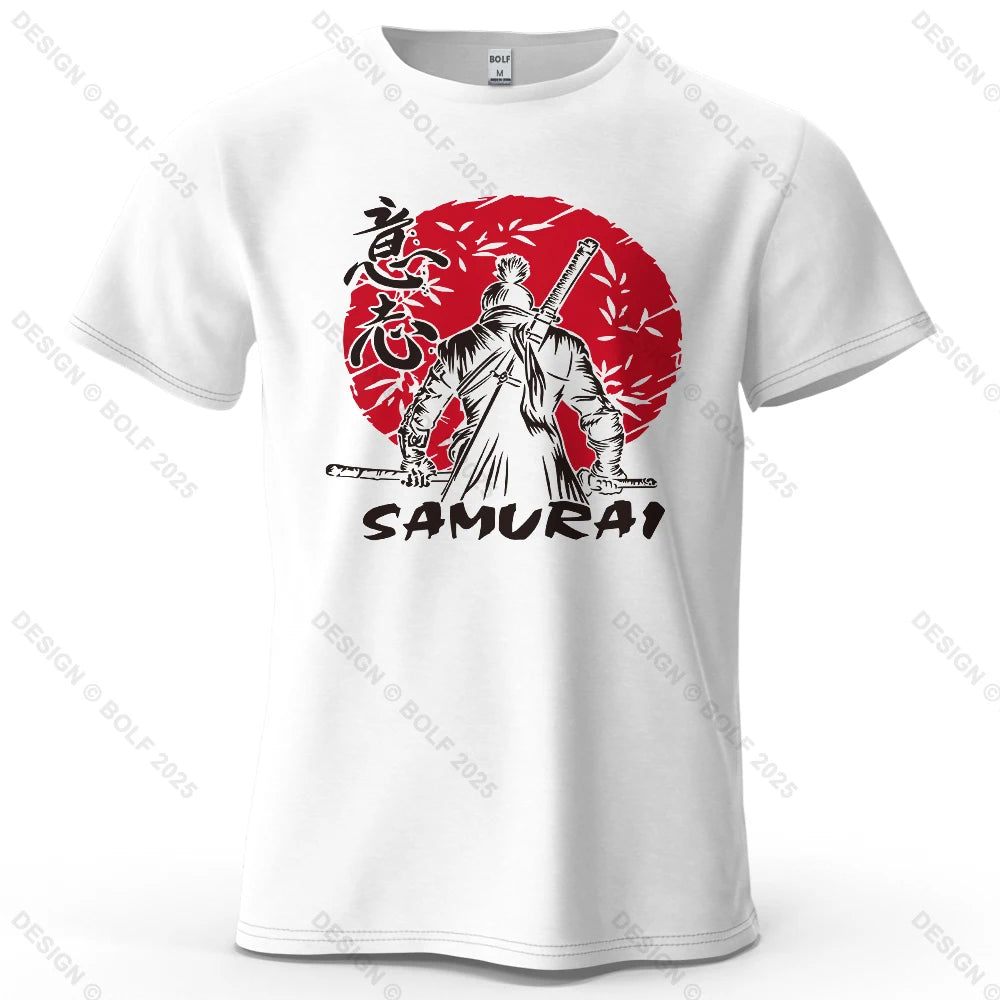 Samurai Will – Oversized Unisex Cotton T-Shirt