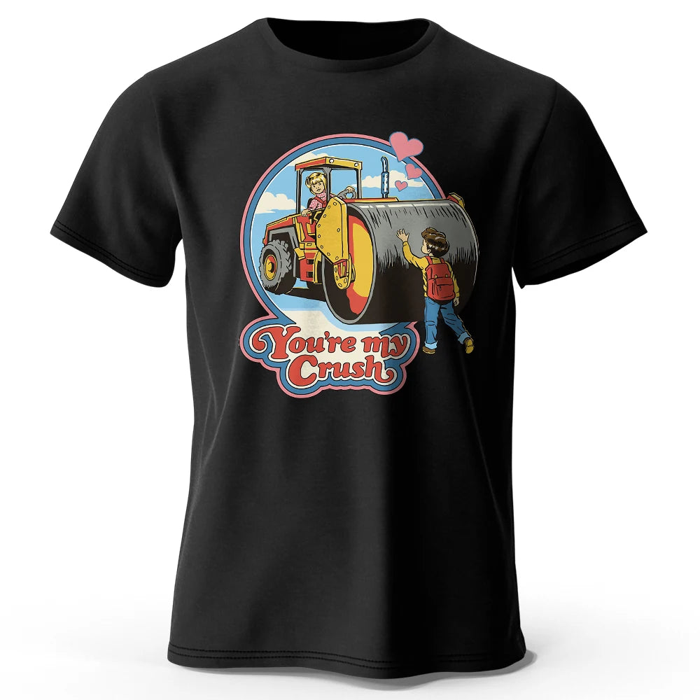 You Are My Crush – Oversized Unisex Cotton T-Shirt