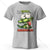 Cartoon Alligator Print 100% Cotton T-Shirt