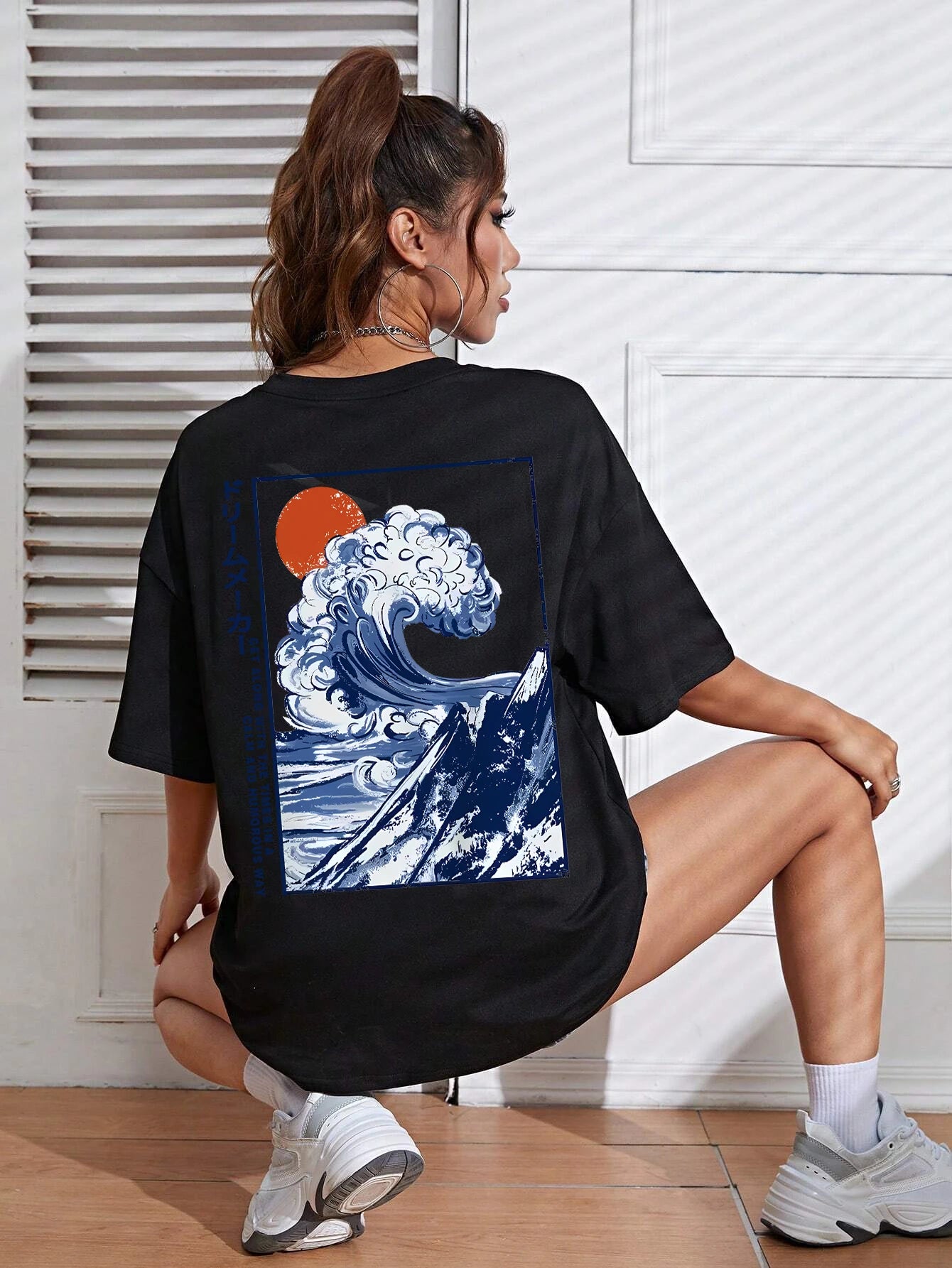 Japanese Wave Sunset