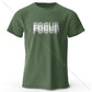 Focus Letter Minimalist 100% Cotton T-Shirt