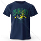 Chiliax banana Printed T-Shirt 100% Cotton Oversized Funny Graphic Tees for Men Women Summer Tops