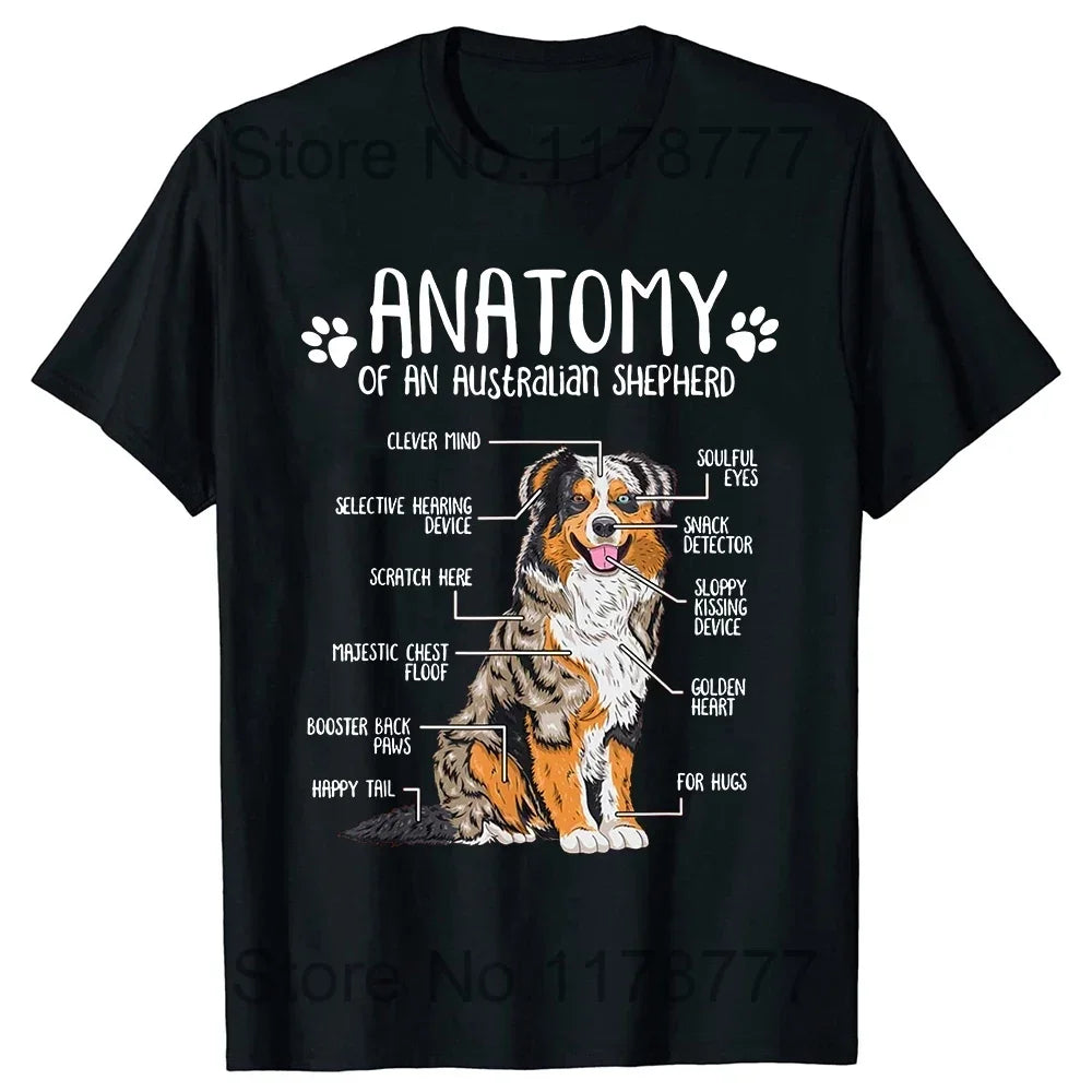 Australia Day Shepherd Dog T-Shirt - Premium Cotton