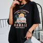 100% Cotton Women T-Shirts Hawaii Summer Adventures Print Tees Casual Soft Short Sleeve Tops Loose Comfortable Street Clothes