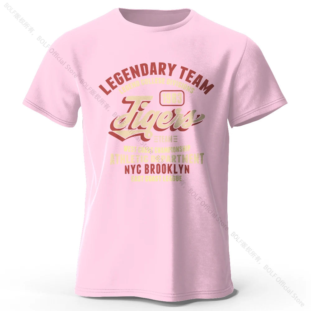 Minimalist Tiger Silhouette Oversized Cotton T-Shirt