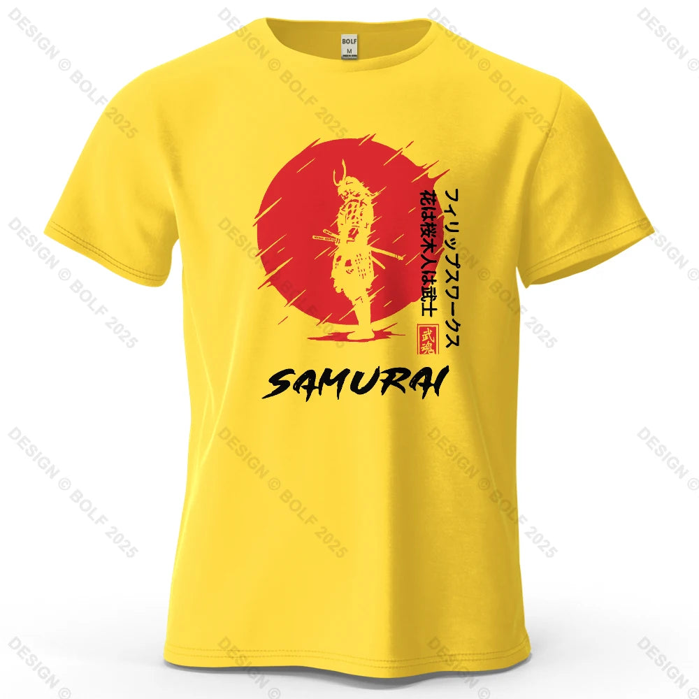 Sunset Samurai Oversized Graphic T-Shirt