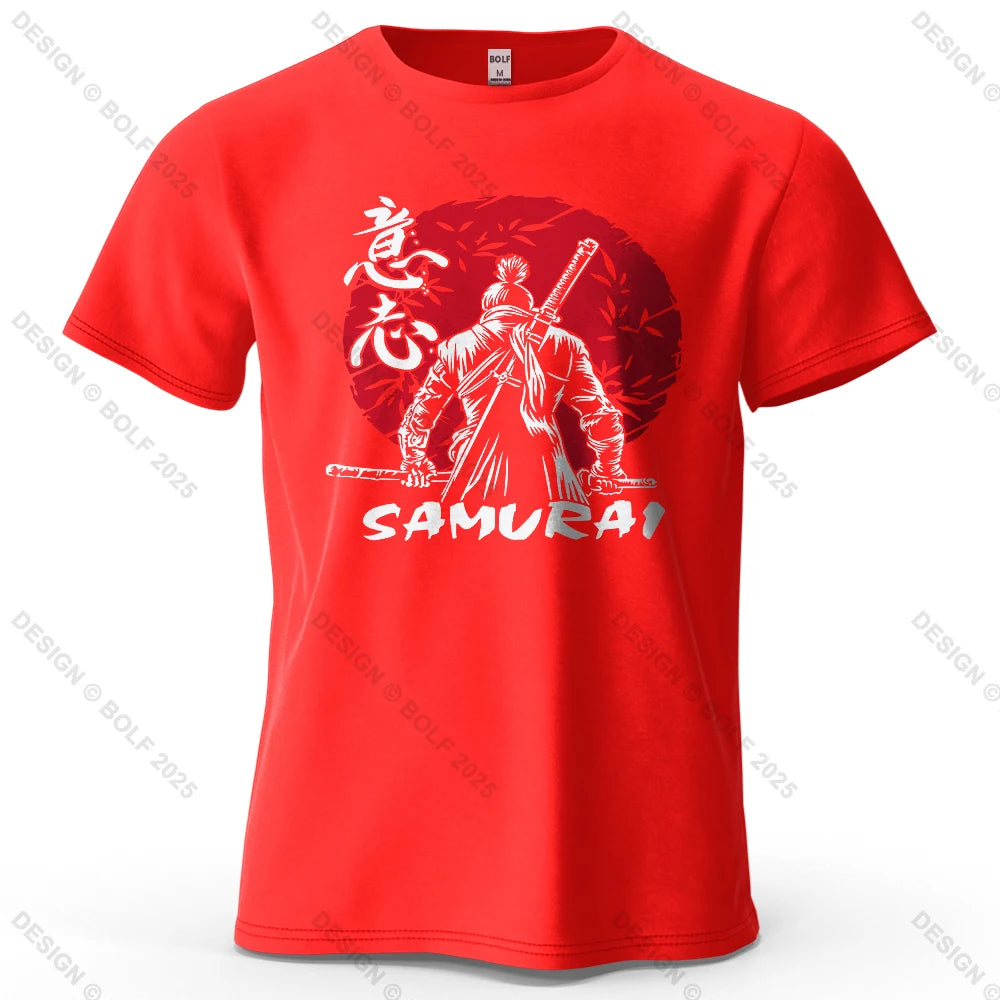 Samurai Will – Oversized Unisex Cotton T-Shirt