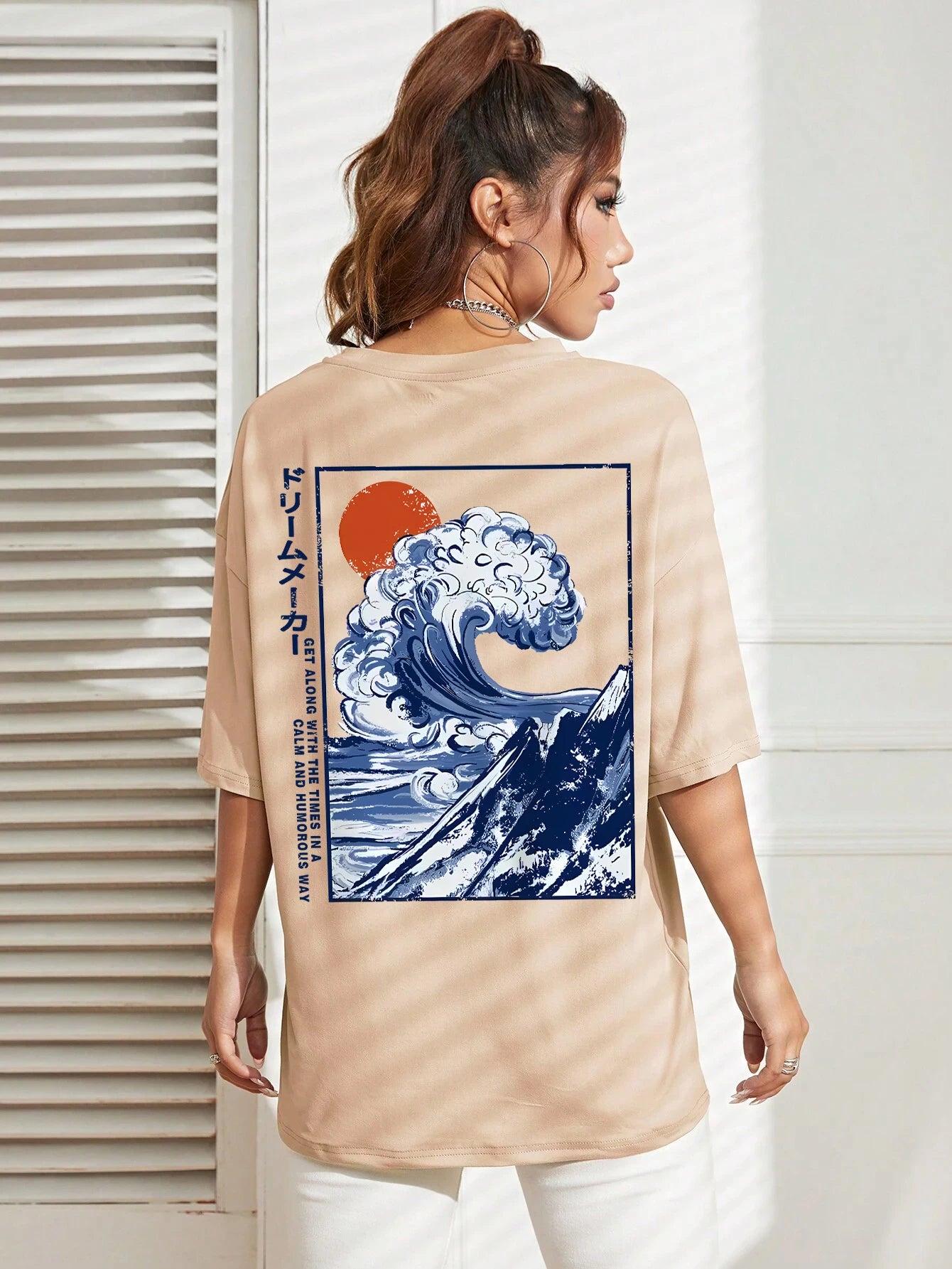 Japanese Wave Sunset