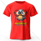 Whimsical Cartoon Bird – 100% Cotton Unisex T-Shirt