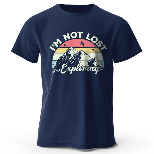 I’m Not Lost – Oversized Graphic T-Shirt