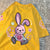 Novelty Fashion Cartoon Rabbit Pattern Print Women Short T-Shirt Summer Casual T Shirts Street Hip Hop Tops Breathable Soft Tees