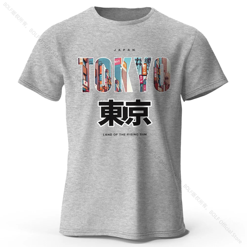Tokyo Printed Fashion Forward 100% Cotton T-Shirt