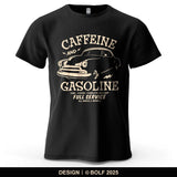 Caffeine & Car Oversized Vintage Graphic T-Shirt